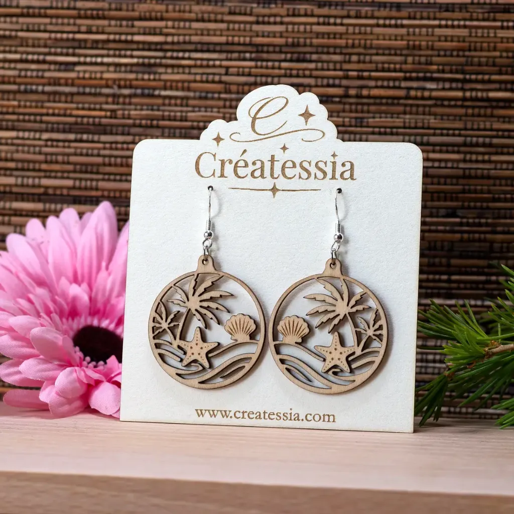 [BIJ-BOU-015] Boucles d'oreilles "Bahamas"