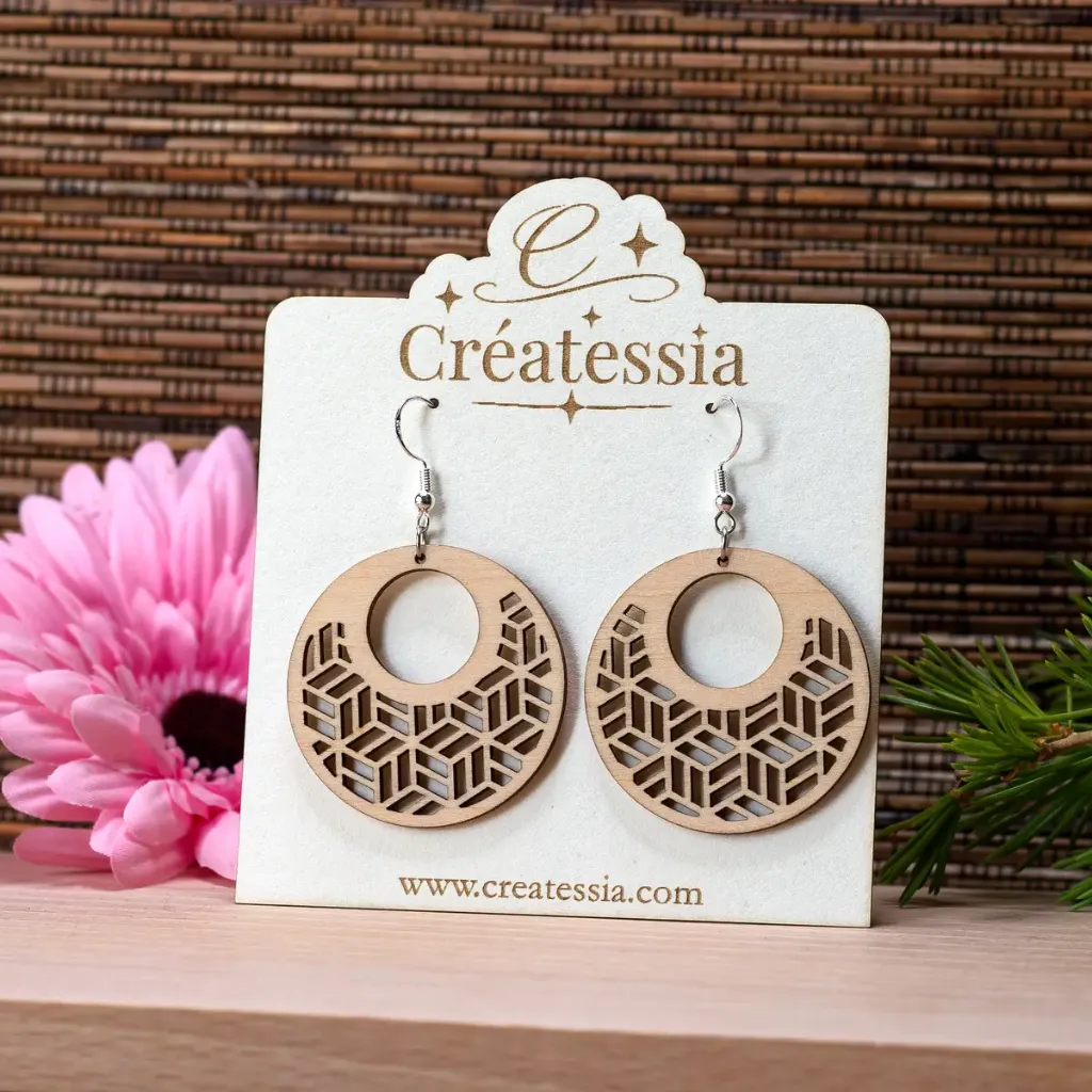 Boucles d'oreilles "Trompe l‘œil"