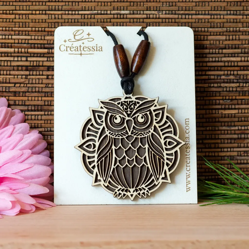 [BIJ-COL-001] Collier "Chouette"